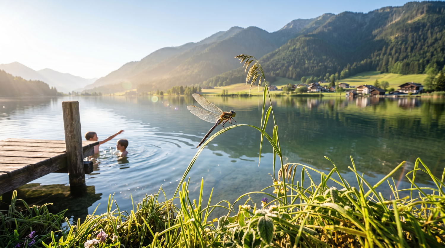 Die Libelle Weissensee – KI Imagefilm für ein neues Lebensgefühl